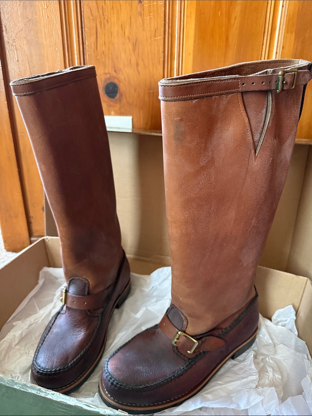 Gokey Men's Tall Leather Boots